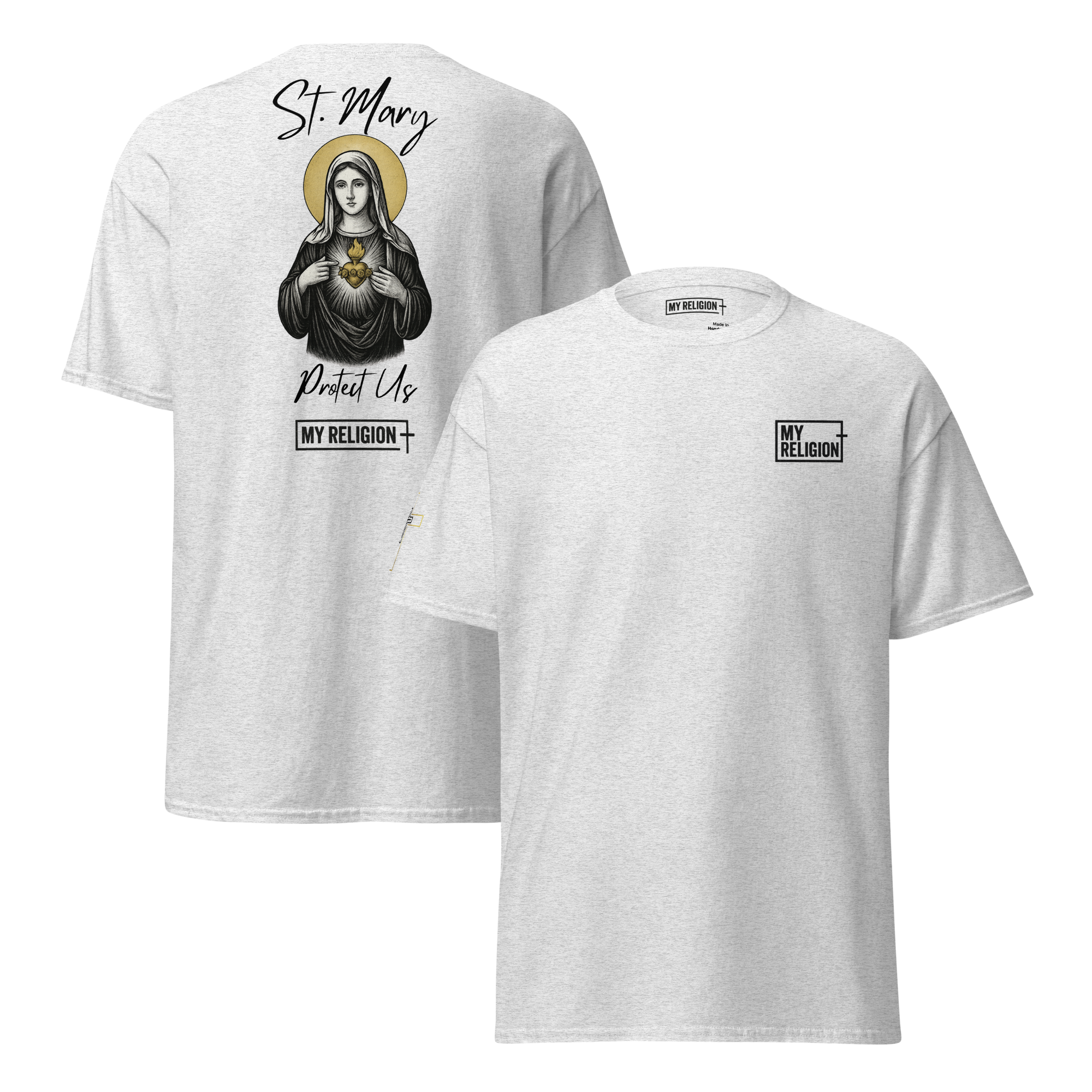 Saint Mary Classic Tee - Protect Us