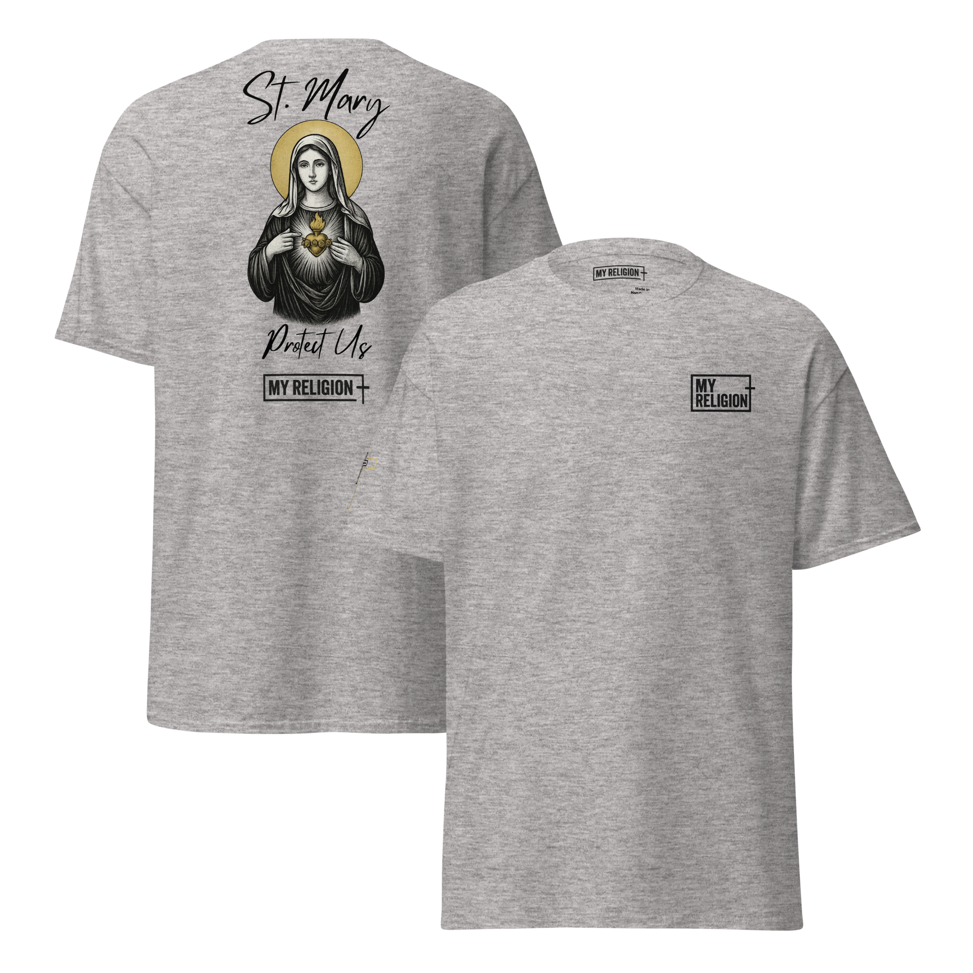 Saint Mary Classic Tee - Protect Us