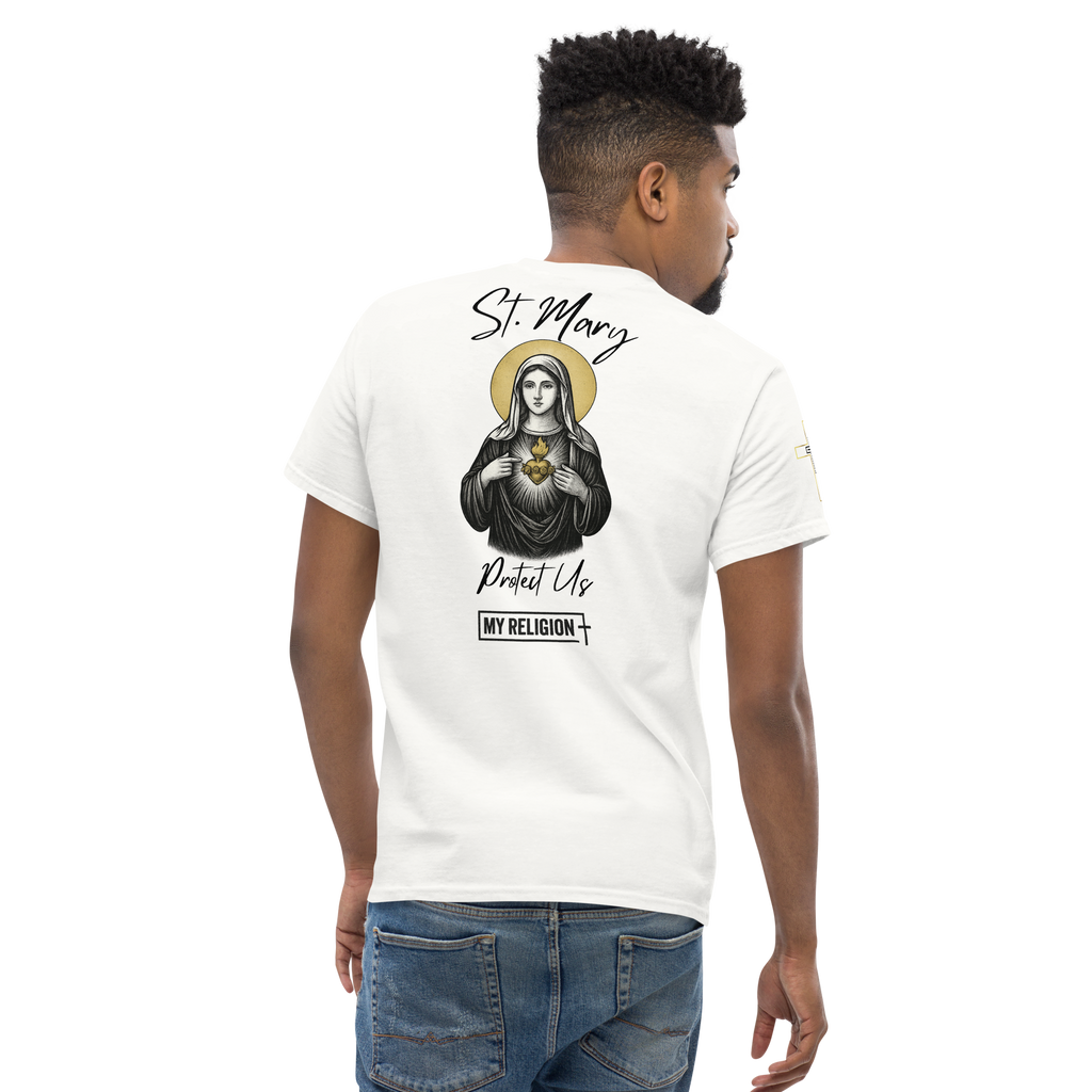 Saint Mary Classic Tee - Protect Us