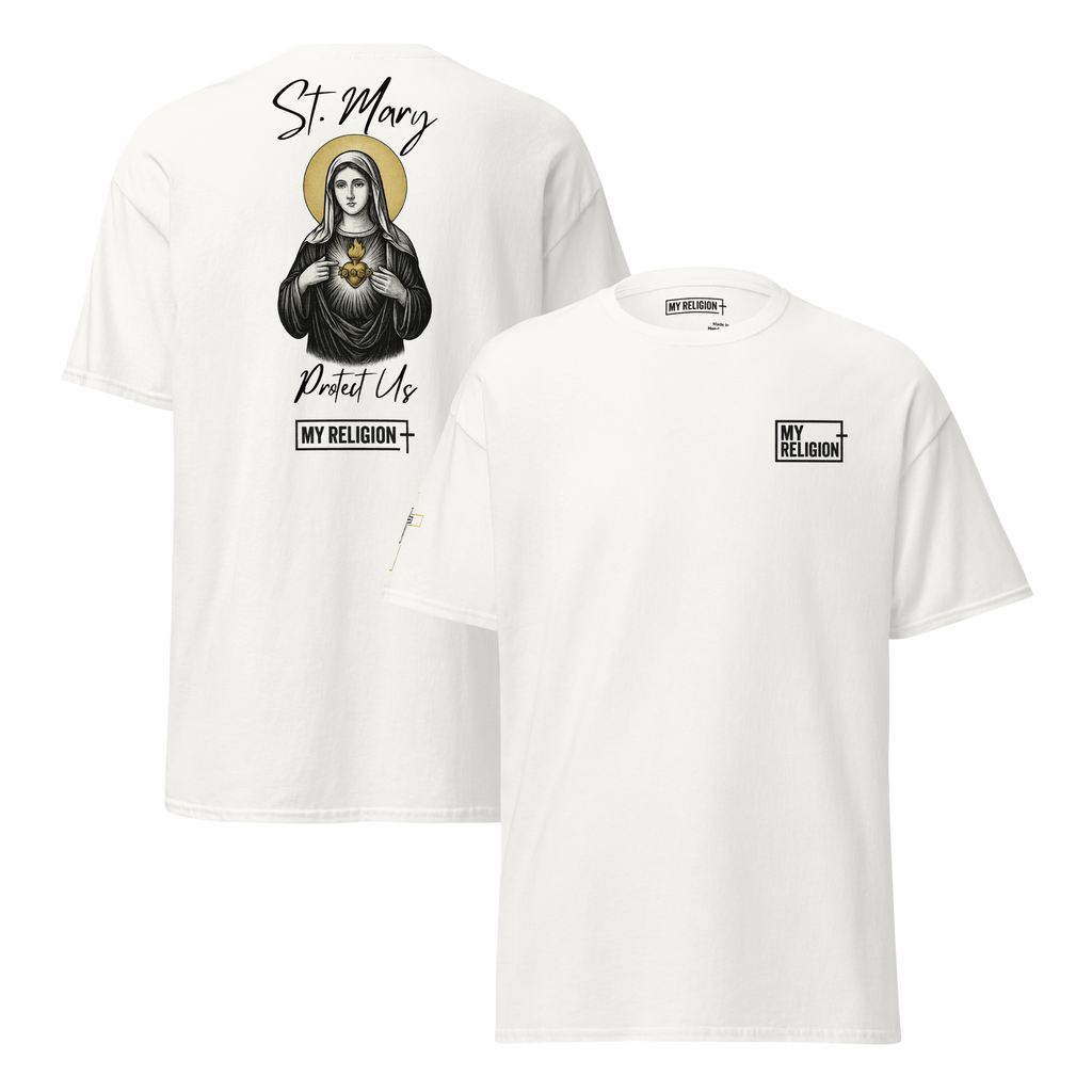 Saint Mary Classic Tee - Protect Us
