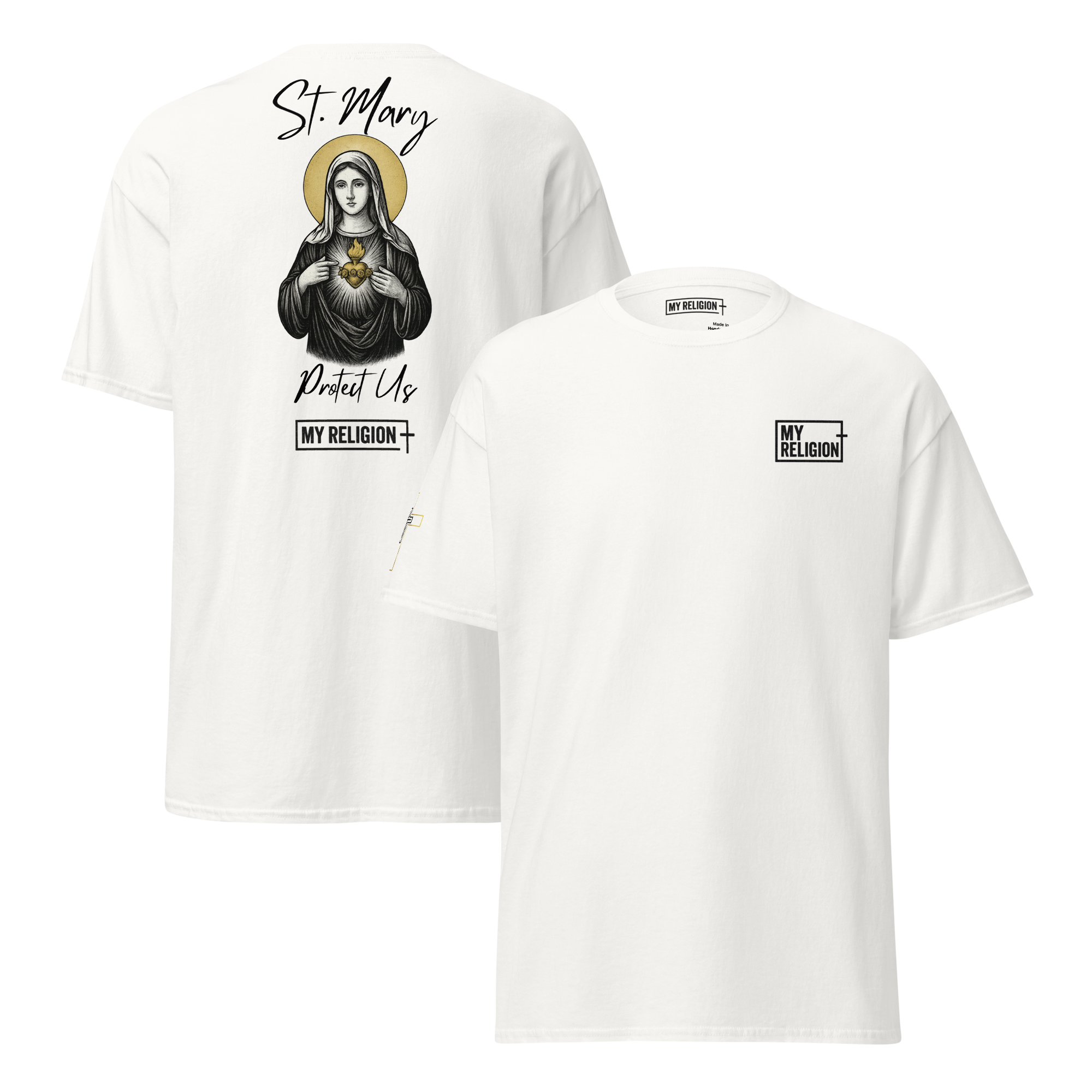 Saint Mary Classic Tee - Protect Us