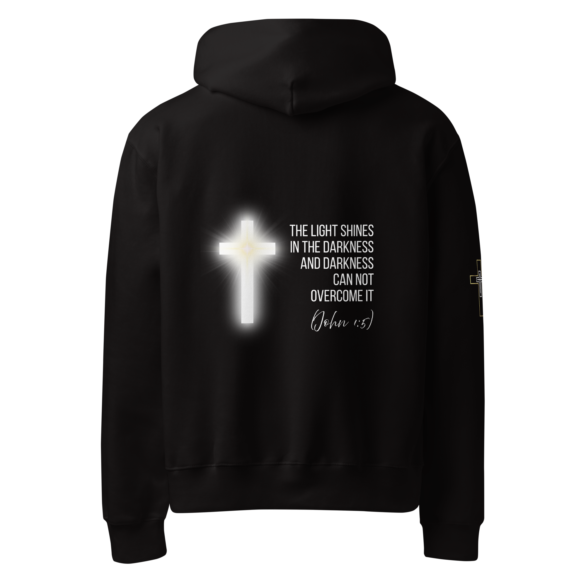 Men's Oversized Light In The Darkness Hoodie