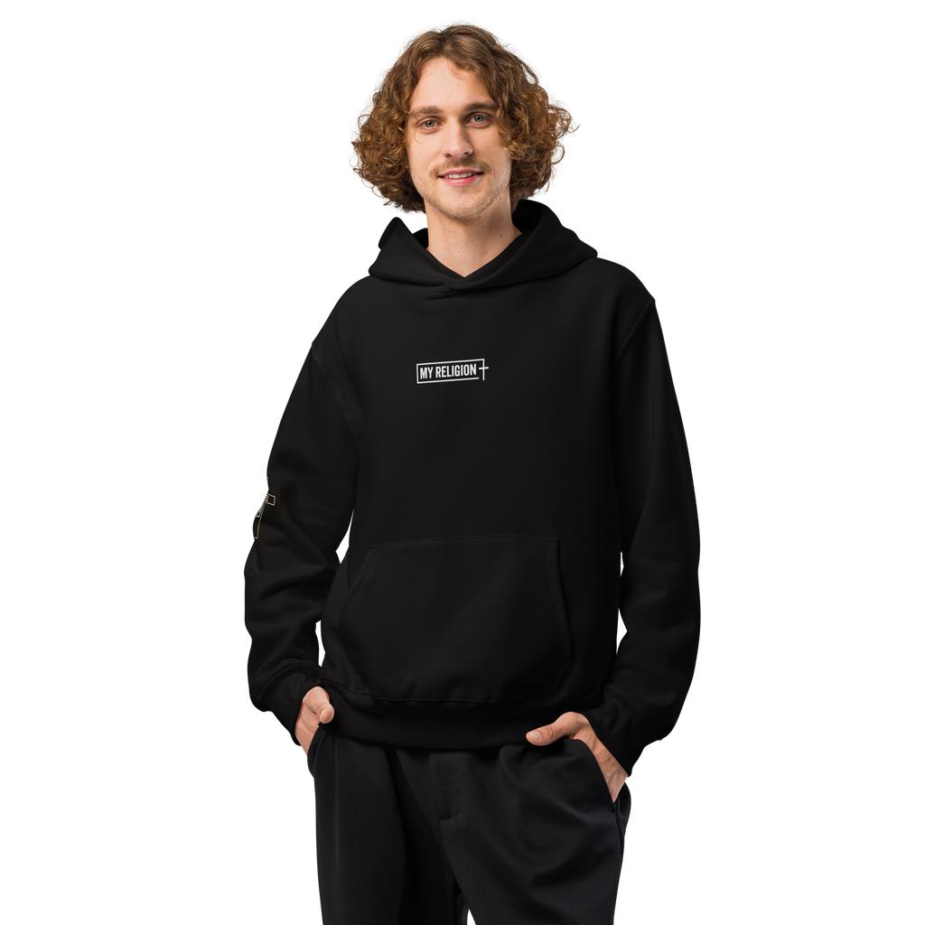 Men's Oversized Light In The Darkness Hoodie