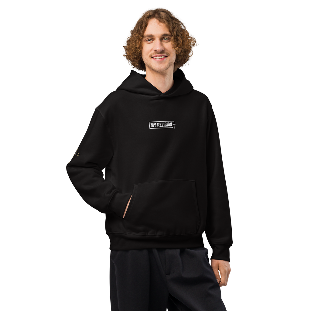 Men's Oversized Light In The Darkness Hoodie