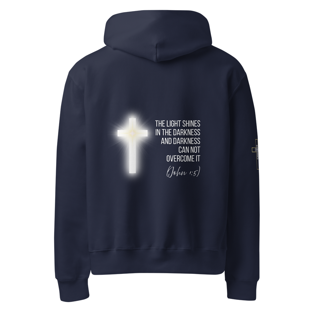Men's Oversized Light In The Darkness Hoodie