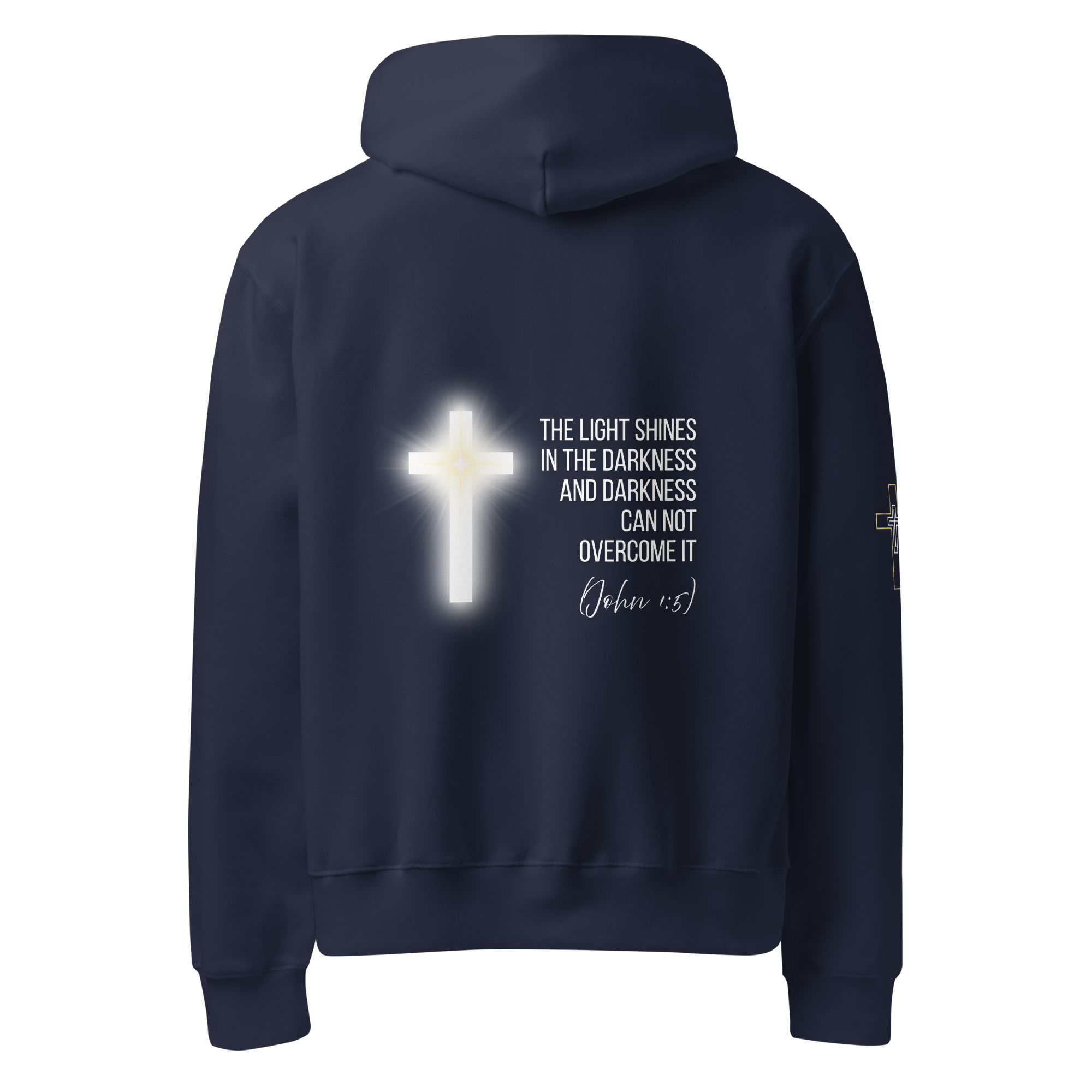 Men's Oversized Light In The Darkness Hoodie