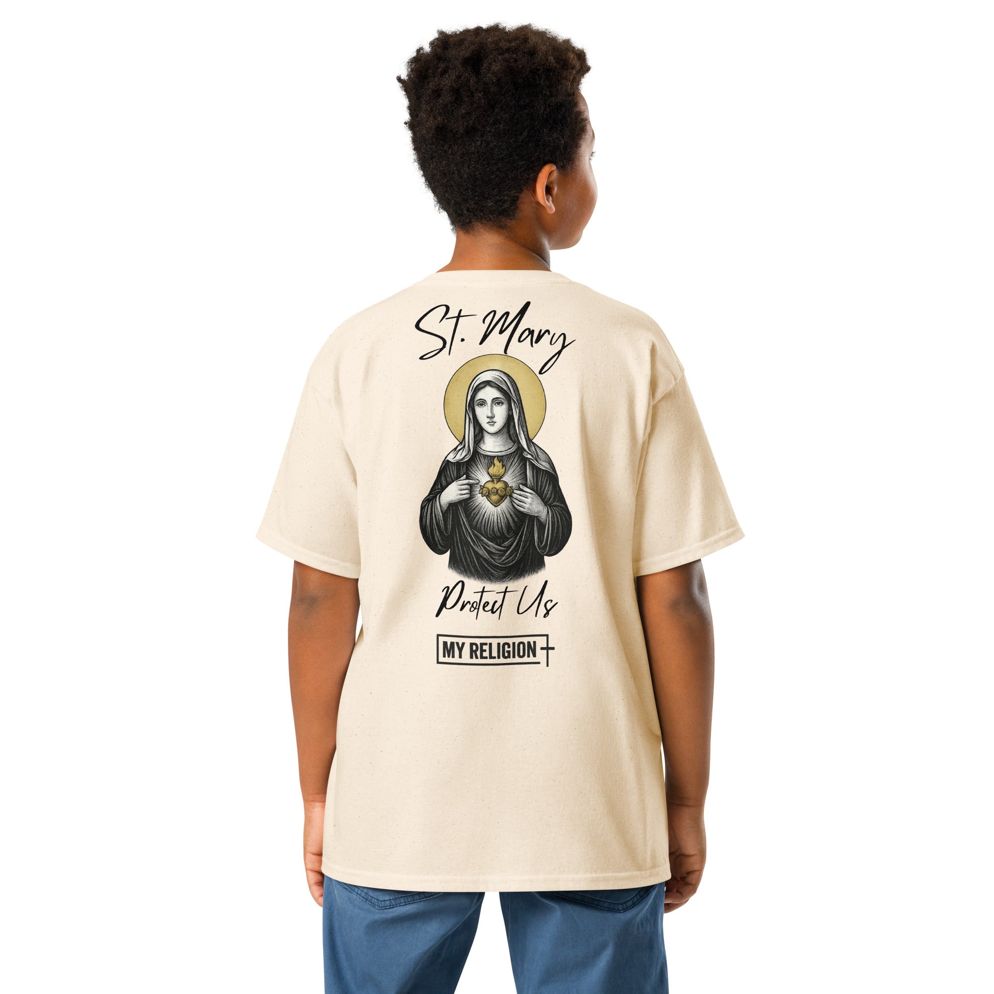 Kids Saint Mary Classic Tee - Protect Us