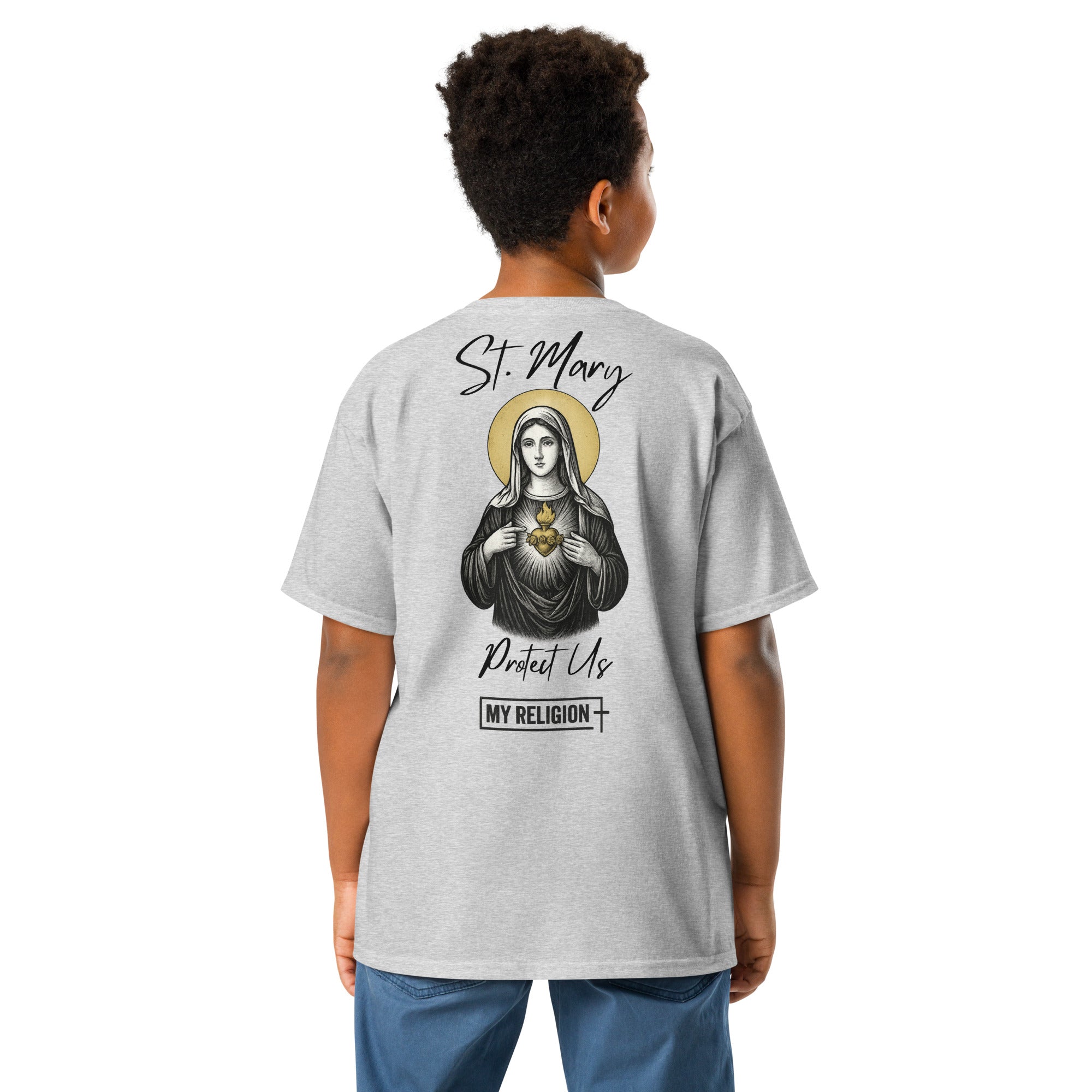 Kids Saint Mary Classic Tee - Protect Us