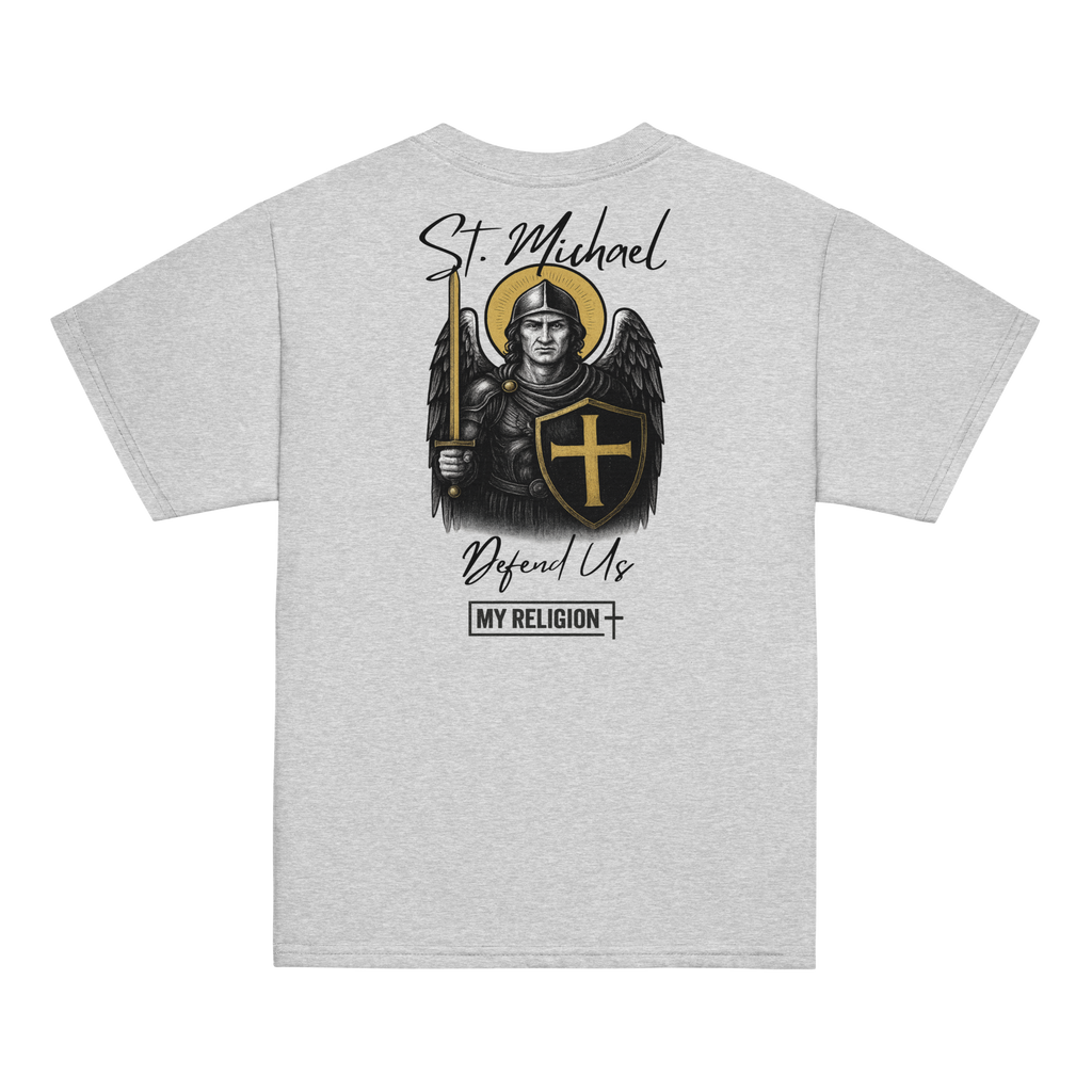 Kids Saint Michael Classic Tee - Defend Us