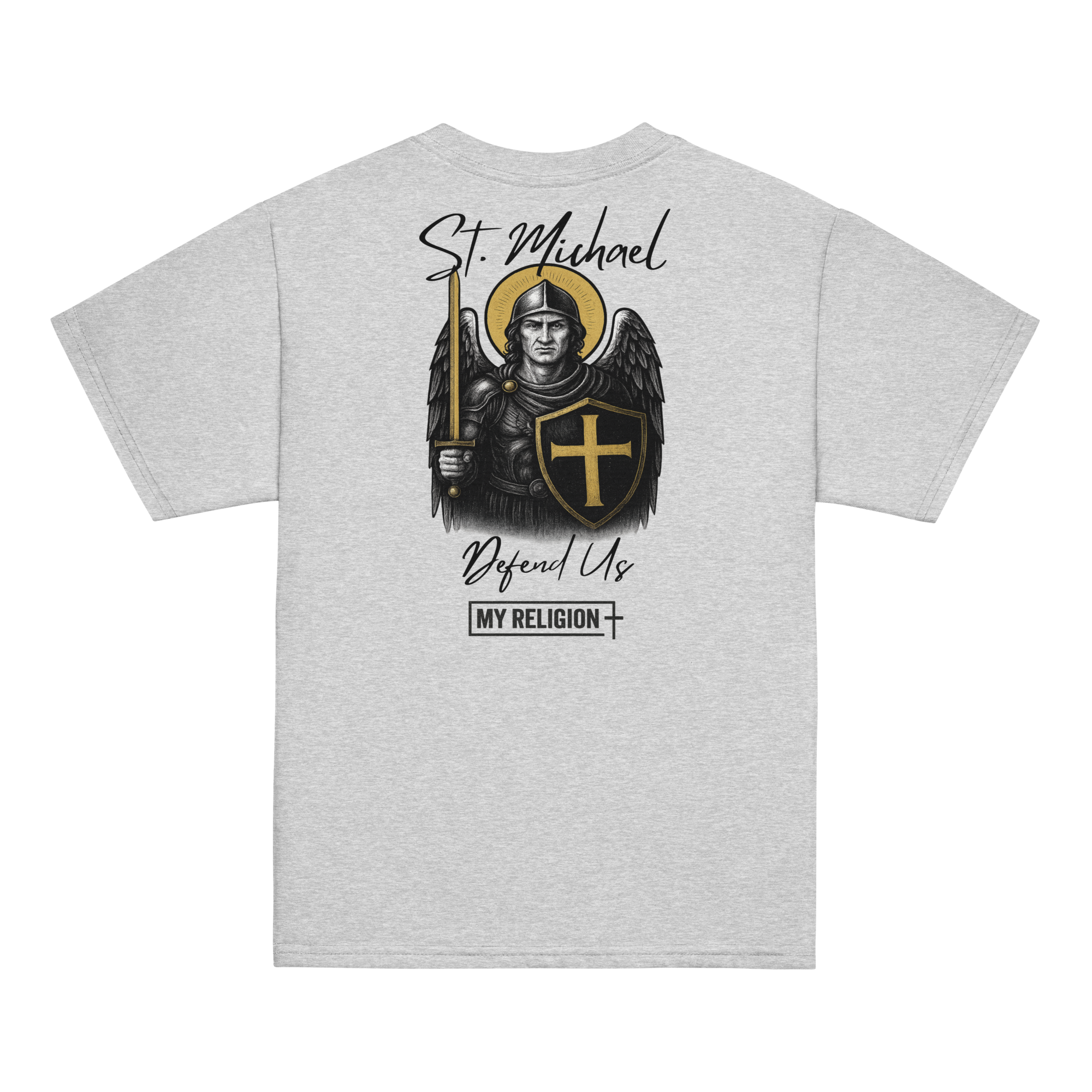 Kids Saint Michael Classic Tee - Defend Us