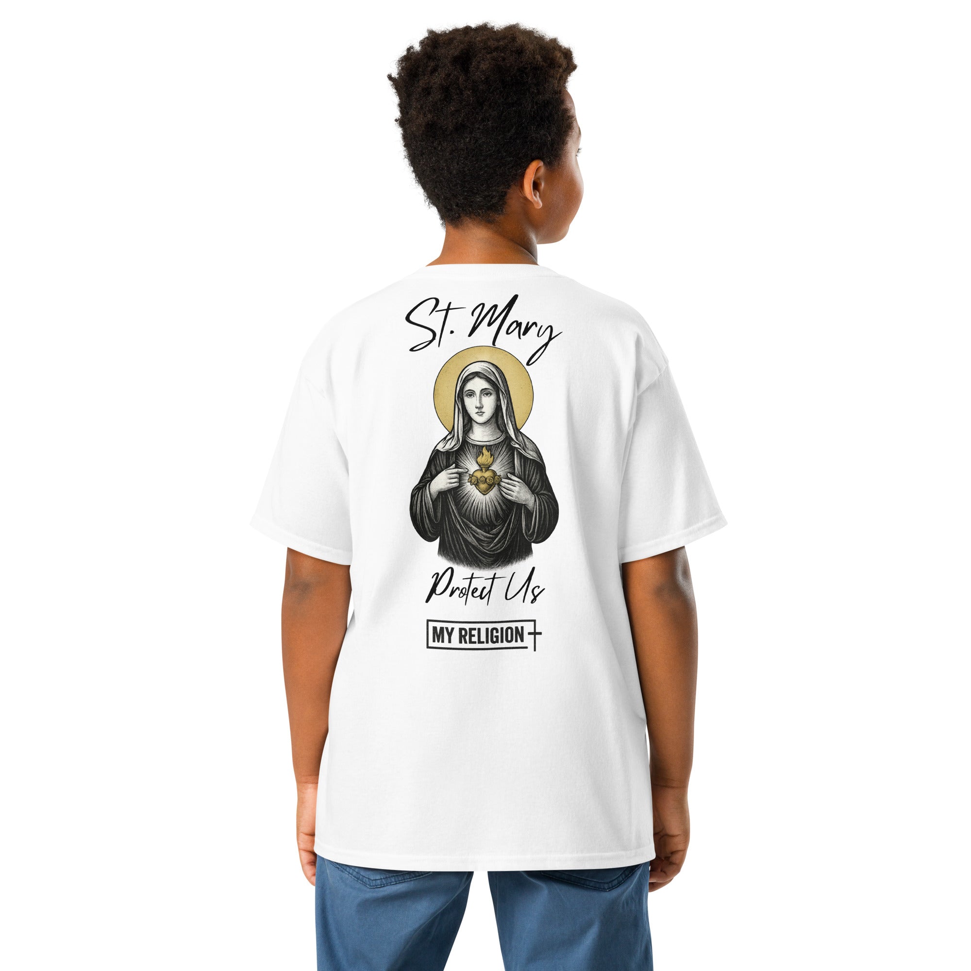 Kids Saint Mary Classic Tee - Protect Us